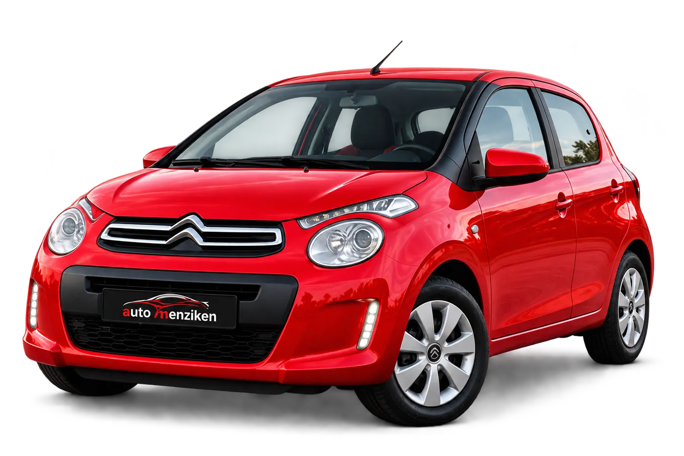 Roter Citroën C1 bei Auto Menziken